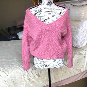 Rose Knitted Crop Top by YES/ Lola
